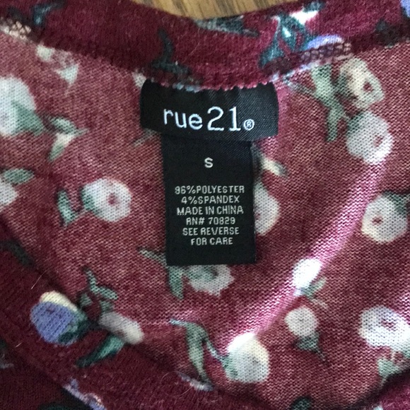 Rue 21 long sleeve shirt - Picture 2 of 2